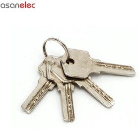 تصویر قفل کتابی نیکا سایز ۹۴ فولادی 