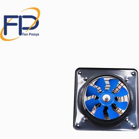 تصویر هواکش خانگی دمنده مدل فلزی 12 سانت 2050 دور Damandeh plate mounted axial fan VMA-12S2S