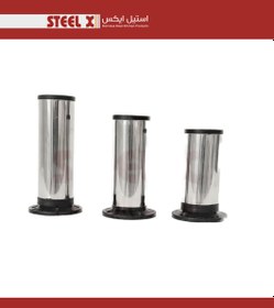 تصویر پایه کابینت 6 سانتی استنلس استیل Steel-X 