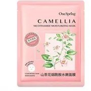 تصویر ماسک ورقه ای گل کاملیا 25گرم وان اسپرینگ One Spring Face Mask Camellia 25g