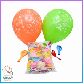 تصویر بادکنک گلدار ۲۸۰ گرم 