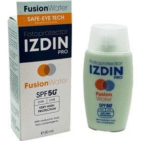 تصویر کرم ضد آفتاب فیوژن واتر اس پی اف 50 میلی لیتر ایزدین پرو – Izdin Pro Fusion Water SPF50 