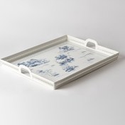 تصویر سینی دسته دار مادام کوکو مدل Savais سایز 52*39 سانتی متر 