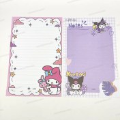 تصویر برگه امتحانی حاشیه دار سایز A4 طرح کرومی/ملودی 