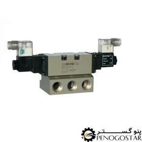 تصویر شیر برقی پنوماتیک 5/2 سایز "1 دوبوبین FG2582-25L اس تی ان سی (STNC) 