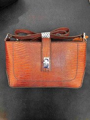 تصویر کیف دوشی زنانه مدل ۰۲۴ - عسلی 