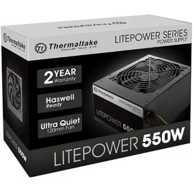 تصویر پاور ترمالتیک مدل لایت پاور 550 وات ا Litepower 550W Power Supply Litepower 550W Power Supply