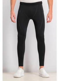 تصویر لگینگ‌های بدون درز مردانه، مشکی برند under armour Men Rush Seamless Leggings, Black