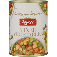 تصویر سمیه کنسرو مخلوط سبزیجات 380 گرمی(نجم خاورمیانه) 
