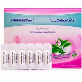 تصویر شیاف واژینفكت 6 عددی بهتا دارو Behta Daru Vaginfect BDA Vaginal Suppository