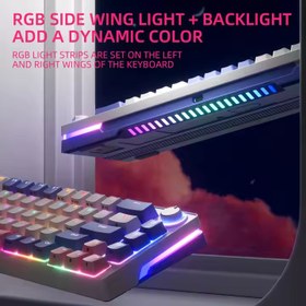 تصویر کیبورد ZIFRIEND مدل ZA68-PRO 