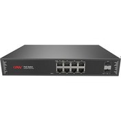 تصویر سوئیچ 8 پورت POE مدل ONV POE33108PF ONV 8 port POE network switch POE33108PF