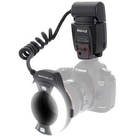 تصویر رینگ فلاش میک مخصوص کانن Meike MK-14EXT TTL Macro Ring Flash for Canon 