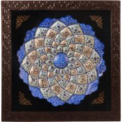 تصویر قاب بشقاب 25 مینا 