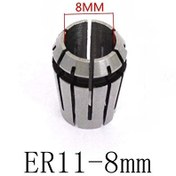 تصویر فشنگی فنری کولت سری ER11-A سایز 8 میلیمتر ER-11-A Spring Collet Chuck 8mm