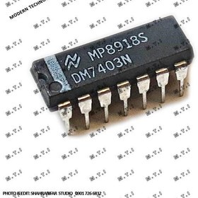 تصویر آی سی تی تی ال DM7403N / NATIONAL 