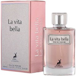 تصویر عطر ادوپرفیوم زنانه الحمبرا مدل لا ویته بلا حجم ۱۰۰ میلی لیتر 