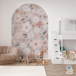 تصویر برچسب دیواری کودک تاتی کد ۱۵۹۷ طاق گل 