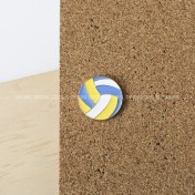 تصویر پین توپ والیبال - کد457 