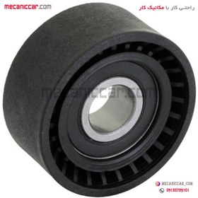 تصویر پولی هرزگرد فیبری (دهانه بزرگ) پهن بالایی دینام پژو 206 تیپ 2 و 3 ا pulley pulley