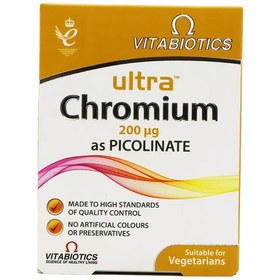 تصویر قرص اولترا کروم ویتابیوتیکس ا Vitabiotics Ultra Chromium Tablet Vitabiotics Ultra Chromium Tablet