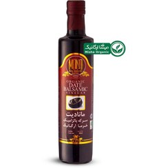 تصویر سرکه بالزامیک ارگانیک500سی سی مانادیت Manadate organic balsamic vinegar 500cc