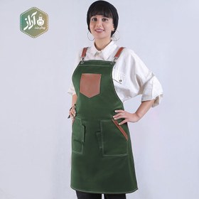 تصویر پیش بند گل جانا کد J7 سبز 