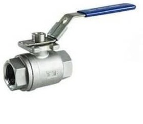 تصویر شیر گازی دوتیکه موتورخور استیل 304 سایز 1 اینچ 