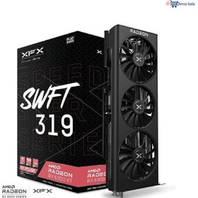 تصویر کارت گرافیک ایکس اف ایکس مدل Speedster SWFT 319 AMD Radeon™ RX 6900 XT CORE Gaming 16GB GDDR6 حافظه 16 گیگابایت XFX Speedster SWFT 319 AMD Radeon™ RX 6900 XT CORE Gaming 16GB GDDR6 Graphics Card