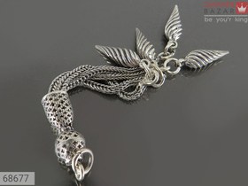 تصویر کرکوش نقره طرح تیزی کد 68677 