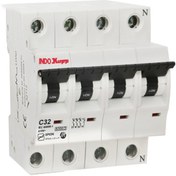 تصویر کلید و فیوز مینیاتوری سه فاز نول 