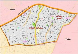 تصویر تحلیل فضای شهری محله اختیاریه تهران منطقه 3 شهرداری Analysis of the urban space of the neighborhood of Tehran, district 3 of the municipality