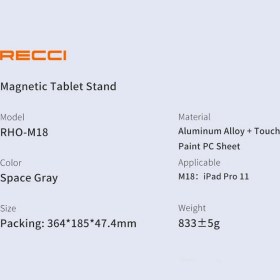 تصویر پایه نگهدارنده RECCI RHO-M18 RECCI RHO-M18