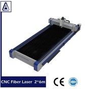 تصویر دستگاه برش لیزر فایبر 2*6 CNC (مخصوص فلزات) آسیم 