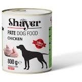 تصویر کنسرو سگ شایر مدل پته ای طعم گوشت و مرغ 800 گرم Shayer Beef & Chicken Dog Food 800g