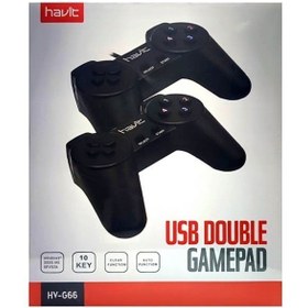 تصویر دسته بازی دوبل هویت مدل HV-G66 Havit HV-G66 Double Gamepad