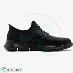 تصویر کفش چرم مردانه اسکچرز SKECHERS 205046-BBK 