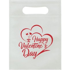 تصویر ساک پارچه ای طرح ولنتاین 