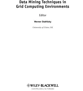 خرید و قیمت دانلود کتاب Data mining techniques in grid computing ...