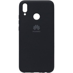 تصویر کاور سیلیکونی تک رنگ اورجینال Huawei Y9 2019 مدل پاک کنی اصل (متریال ویتنام) 