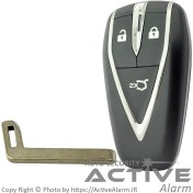 تصویر ریموت فابریک چانگان CS55 با تیغه برنجی سه دکمه 