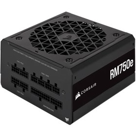 تصویر منبع تغذیه کورسیر مدل Corsair Rm750E (کارکرده) مشابه آکبند 