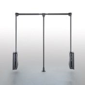 تصویر رگال آسانسوری ملونی مدل 8016 و یونی هوپر کد WS2101 قابل رگلاژ آرام بند 