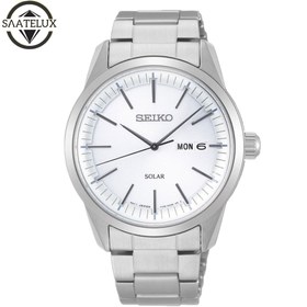 تصویر ساعت مردانه سیکو مدل SNE523 - سیلور_آبی SEIKO sne523