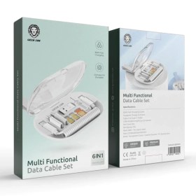 تصویر پک شارژر چند منظوره Green Multifunctional Cable 