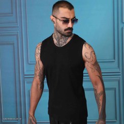 تصویر تنگ‌ تاپ مردانه نایکی کد 2582 - (مشکی) 