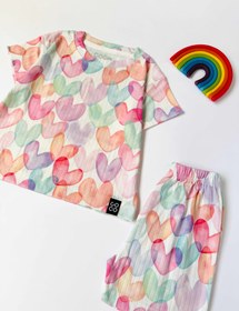 تصویر تیشرت شلوارک بچگانه - سایز 