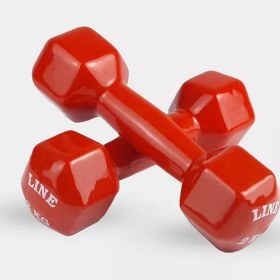 تصویر دمبل ایروبیک روکشدار 