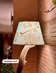 تصویر شید آباژور طرح باغ راز قطر40 شید آباژور(بدون پایه)