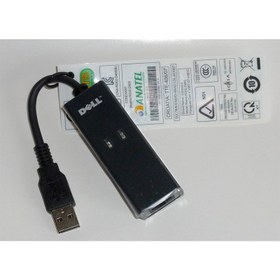 تصویر فکس مودم usb اکسترنال dell (چیپ Conexant) ا Dell USB Fax Modem Dell USB Fax Modem